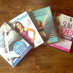 4 Prenatal workout DVDs